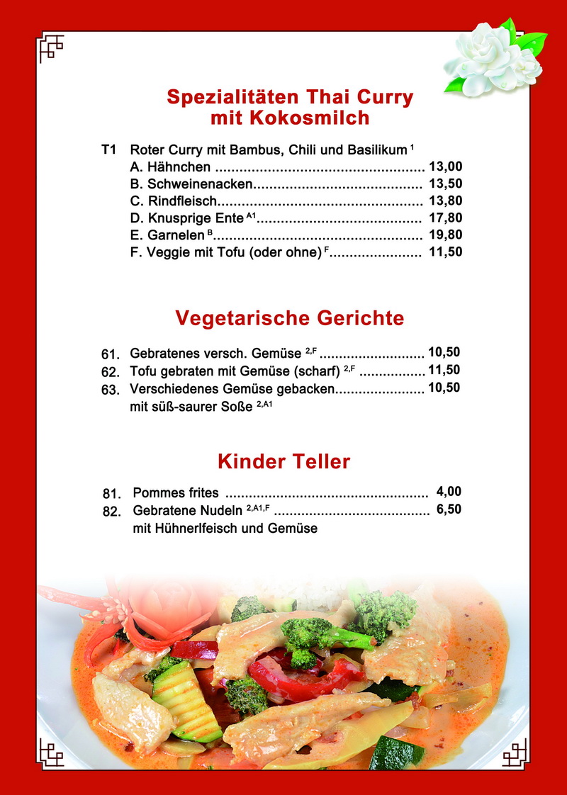 speisekarte